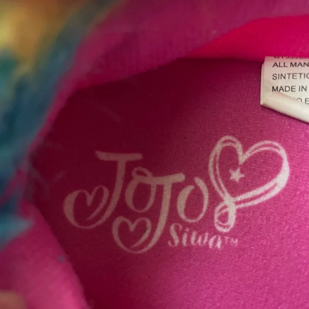 JoJo Siwa Unicorn Faux-Fur Slippers 11-12